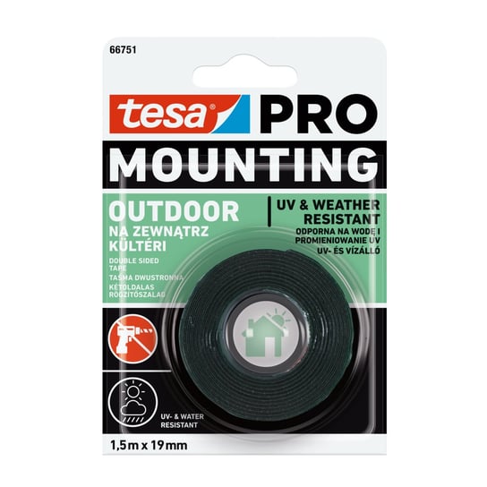 Taśma Piankowa Tesa Pro Mounting Outdoor 1,5Mx19Mm TESA