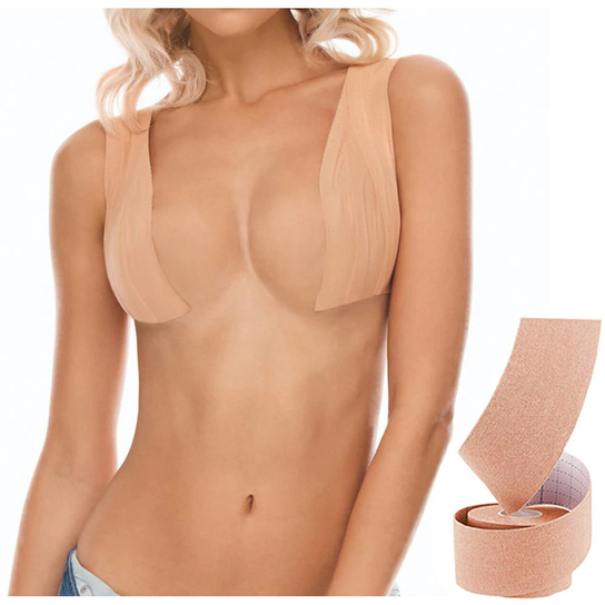 Taśma unosząca biust modelująca push up tape mocna do sukienek Zolta