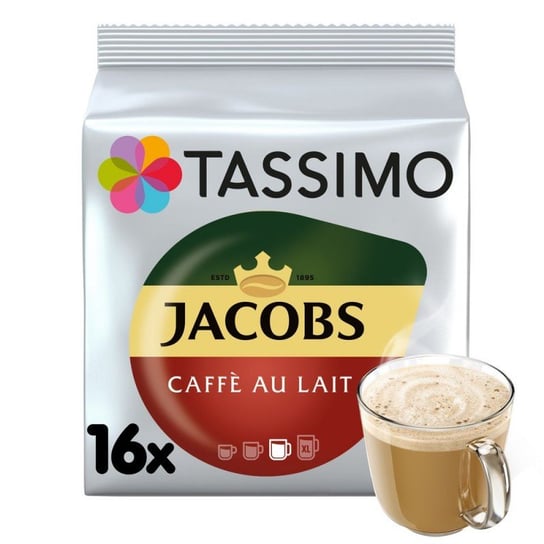 Tassimo, kawa kapsułki Jacobs Cafe au Lait, 16 kapsułek Tassimo