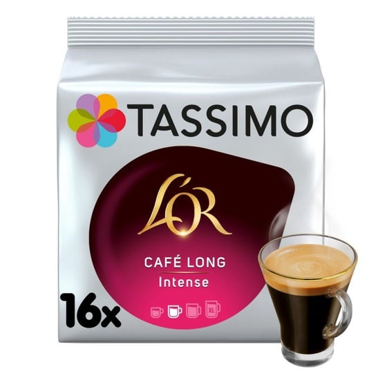 Tassimo, kawa kapsułki L'OR Café Long Intense, 16 kapsułek Tassimo