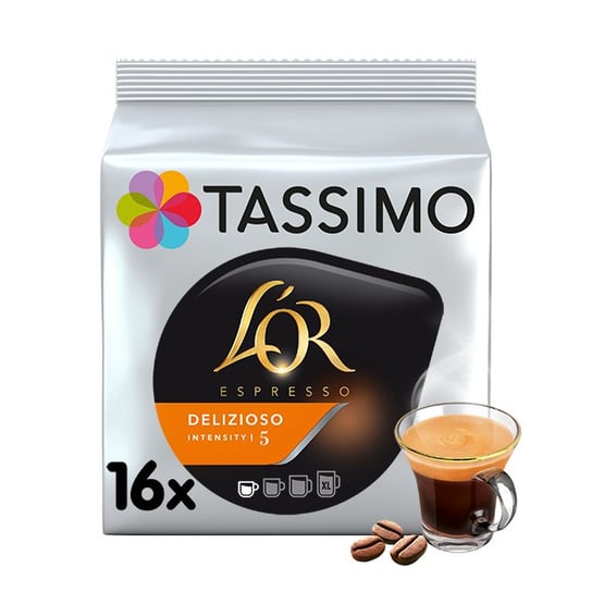 Tassimo, kawa kapsułki L’OR Espresso Delizioso, 16 kapsułek Jacobs