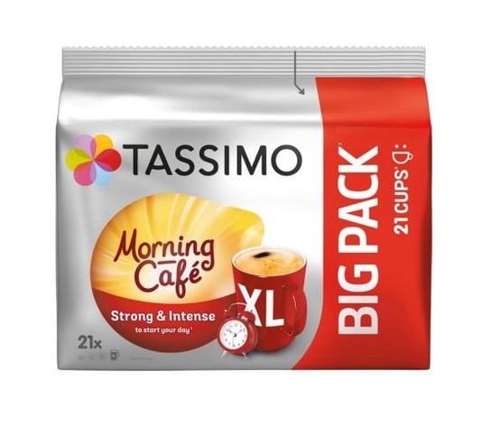Tassimo, kawa kapsułki Morning Cafe Strong&Intense XL, 21 kapsułek Jacobs