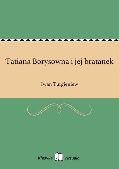 Tatiana Borysowna i jej bratanek Turgieniew Iwan