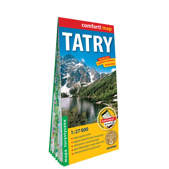 Tatry. Mapa turystyczna 1:27 000 Opracowanie zbiorowe