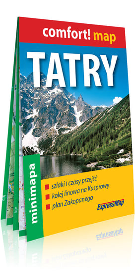 Tatry. Mapa turystyczna mini 1:80 000 Opracowanie zbiorowe