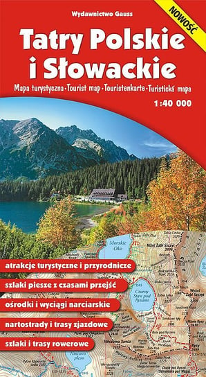 Tatry Polskie i Słowackie. Mapa turystyczna Opracowanie zbiorowe