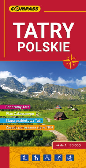 Tatry Polskie. Mapa turystyczna 1:30 000 Opracowanie zbiorowe