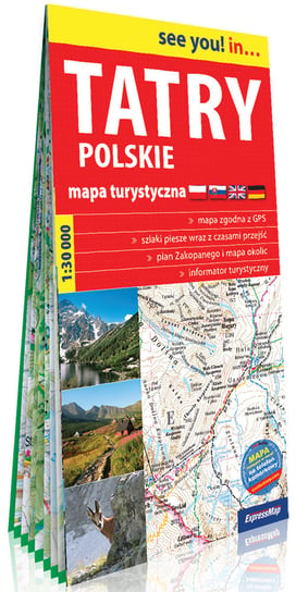 Tatry polskie. Mapa turystyczna 1:30 000 Opracowanie zbiorowe