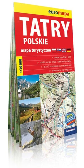 Tatry polskie. Mapa turystyczna 1:30 000 Opracowanie zbiorowe