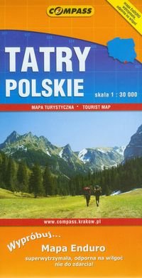 Tatry polskie. Mapa turystyczna Opracowanie zbiorowe
