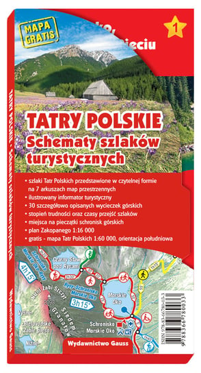 Tatry polskie. Schematy szlaków turystycznych Opracowanie zbiorowe