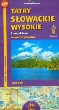Tatry Słowackie Wysokie - Mapa turystyczna 1:27 500 Opracowanie zbiorowe