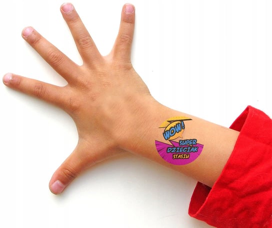 Tatuaż Zmywalny Na Dzień Dziecka Imię Prezent Y4 Inna marka