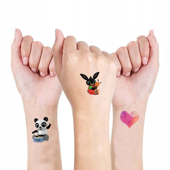 Tatuaż Zmywalny Tymczasowy Dla Dzieci Bing Y4 Propaganda