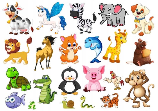 Tatuaże Dla Dzieci Zmywalne Animowane Zwierzęta Y6 Propaganda