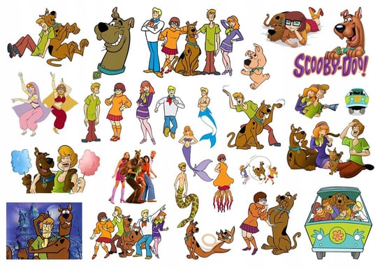 Tatuaże Dla Dzieci Zmywalne Scooby-Doo Y6 Propaganda