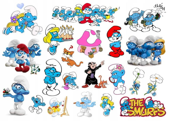 Tatuaże Dla Dzieci Zmywalne Smerfy The Smurfs Y6 Propaganda