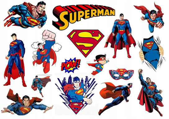 Tatuaże Dla Dzieci Zmywalne Superman Y6 Propaganda