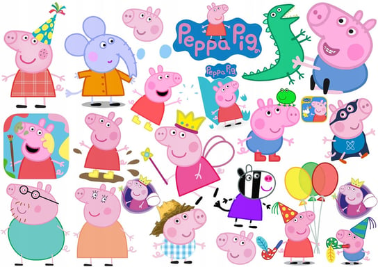 Tatuaże Dla Dzieci Zmywalne Świnka Peppa Pig Y4 Propaganda