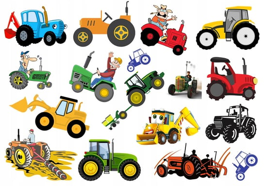Tatuaże Dla Dzieci Zmywalne Traktory Tractors Y6 Propaganda