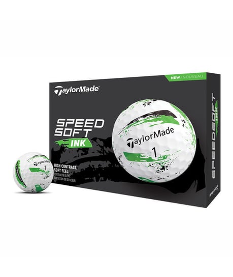 TaylorMade Piłki Golfowe Speedsoft Ink Zielone, 12 sztuk TAYLOR MADE