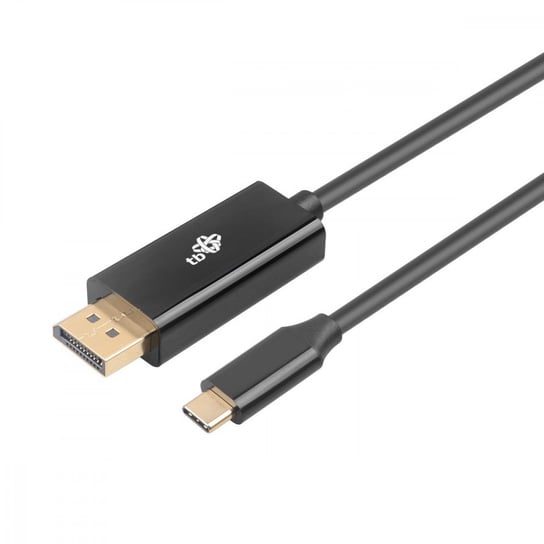 TB, Kabel USB C - Displayport, czarny, 2 m TB