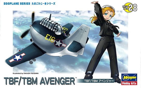 Tbf/Tbm Avenger Egg Plane Hasegawa Th28 HASEGAWA