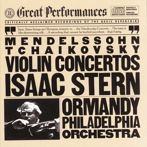 Tchaikovsky & Mendelssohn: Violin Concertos Eugene Ormandy, Isaac Stern
