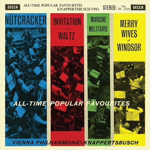 Tchaikovsky: Nutcracker Suite; Schubert: Marche Militataire; Weber: Invitation to the Dance; Nicolai: The Merry Wives of Windsor Wiener Philharmoniker, Hans Knappertsbusch