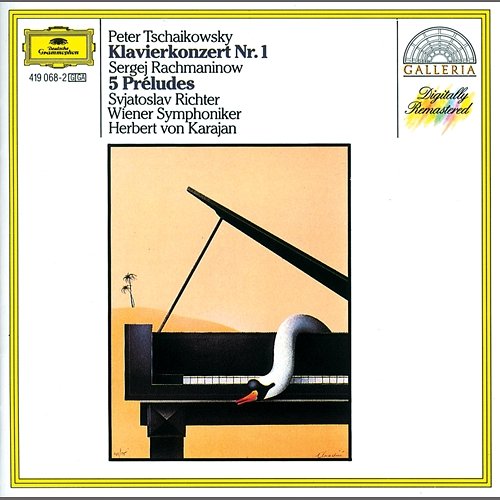 Tchaikovsky: Piano Concerto No.1 / Rachmaninov: Préludes Sviatoslav Richter, Wiener Symphoniker, Herbert Von Karajan