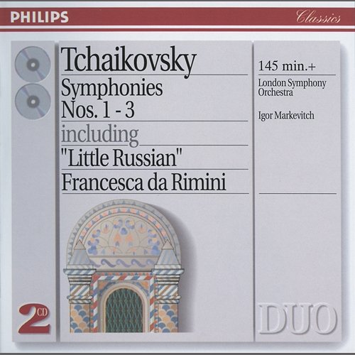 Tchaikovsky: Symphonies Nos.1-3 London Symphony Orchestra, New Philharmonia Orchestra, Igor Markevitch