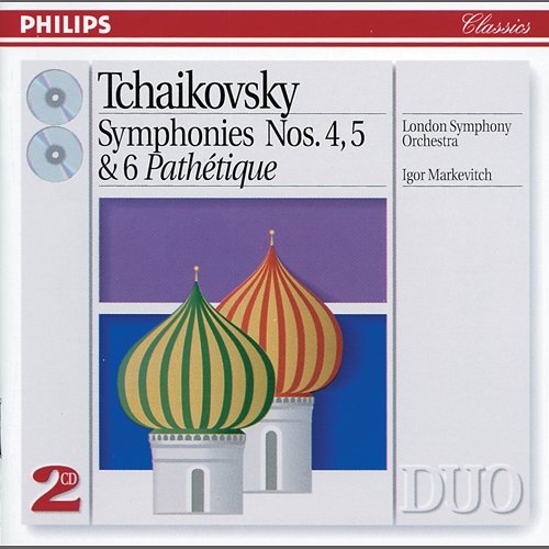 Tchaikovsky: Symphonies Nos.4, 5 & 6 London Symphony Orchestra, Igor Markevitch