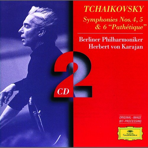 Tchaikovsky: Symphonies Nos.4, 5 & 6 "Pathétique" Berliner Philharmoniker, Herbert Von Karajan