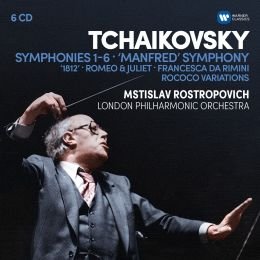 Tchaikovsky: The 6 Symphonies Rostropovich Mstislav, London Philharmonic Orchestra