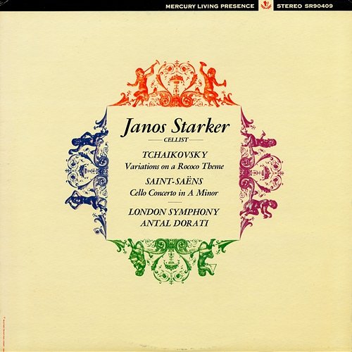 Tchaikovsky: Variations on a Rococo Theme, Saint-Saens: Cello Concerto in A minor (The Mercury Masters, Vol. 6) János Starker, London Symphony Orchestra, Antal Doráti
