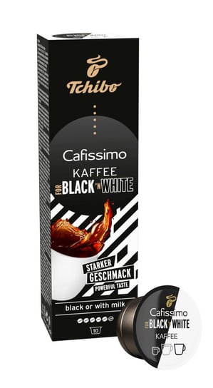 Tchibo, kawa kapsułki Cafissimo Black 'N White, 10 kapsułek Tchibo