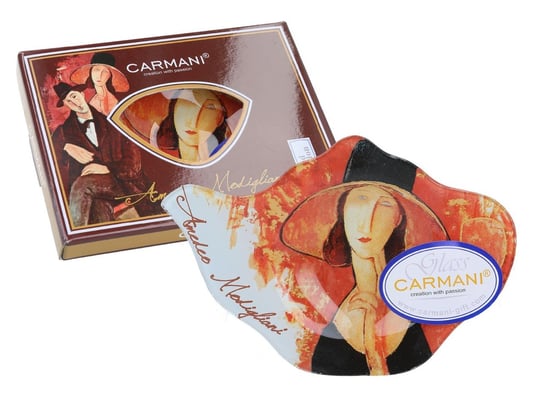 Teabag - A. Modigliani, Kobieta w kapeluszu (CARMANI) Carmani