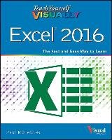 Teach Yourself Visually Excel 2016 Mcfedries Paul