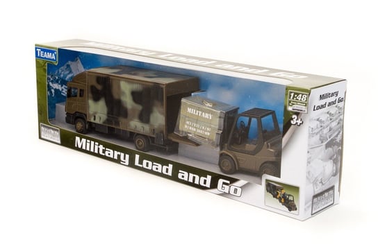 Teama Toys, ciężarówka i ładowarka Teama Military Teama Toys