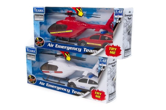 Teama Toys, helikopter i samochód Policji Teama Toys