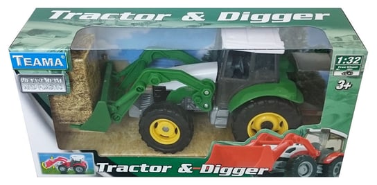 Teama Toys, pojazd Traktor Teama ze spychaczem Teama Toys