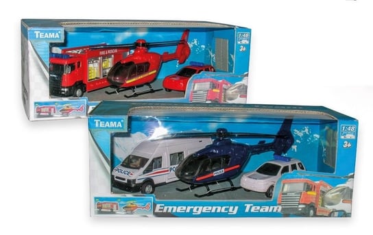 Teama Toys, pojazdy ratunkowe Teama Toys