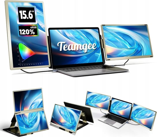 Teamgee S6 Rozszerzenie monitora laptop przenośny monitor 15,6''FHD 2024 brak informacji