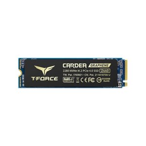 TEAMGROUP T-Force CARDEA A440 PRO Radiator grafenowy 1 TB z pamięcią podręczną DRAM SLC 3D NAND TLC NVMe PCIe Gen4 x4 M.2 2280 Wewnętrzny dysk SSD do gier Odczyt/zapis 7200/6000 MB/s TM8FPR001T0C129 TEAMGROUP