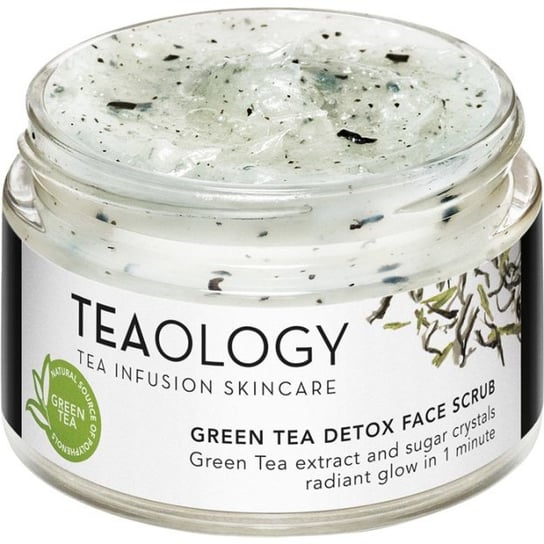 Teaology, Green Tea, detoksykujący peeling do twarzy, 50 ml Teaology