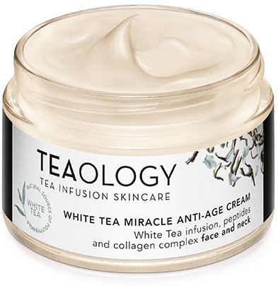 Teaology, White Tea, przeciwzmarszczkowy krem do twarzy, 50 ml Teaology
