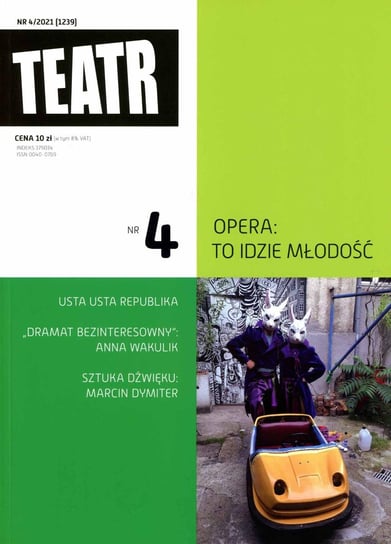 Teatr 4/2021 - ebook epub Opracowanie zbiorowe