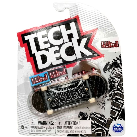 Tech Deck Deskorolka Fingerboard Blind Czarny + Naklejki Spin Master