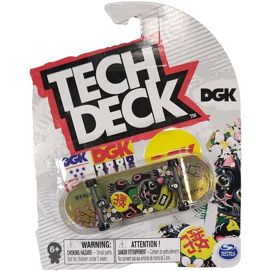 Tech Deck deskorolka fingerboard DGK Kot Szczęścia + naklejki Spin Master