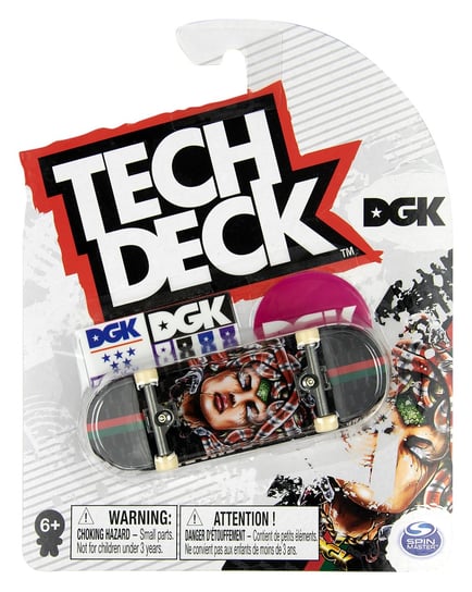 Tech Deck deskorolka fingerboard DGK Meduza+ naklejki Spin Master